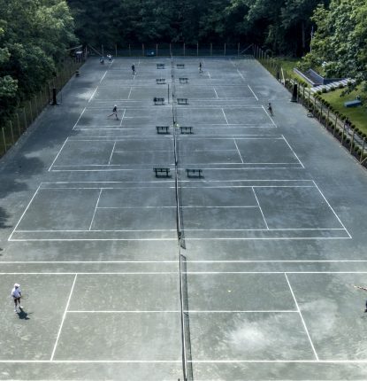 Tennis courts