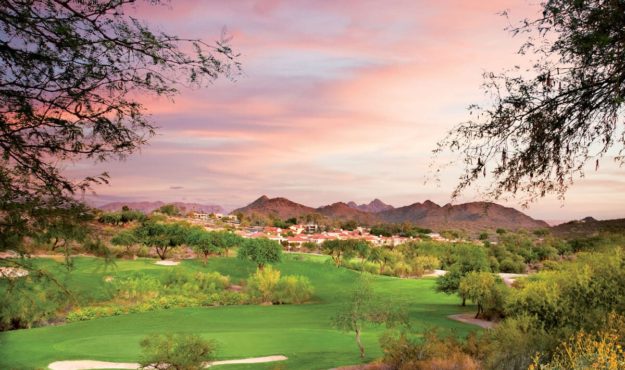 Mountain view of Lookout Mountain Golf Club