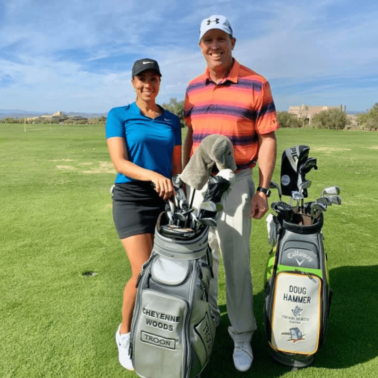 Doug Hammer and Cheyenne Woods