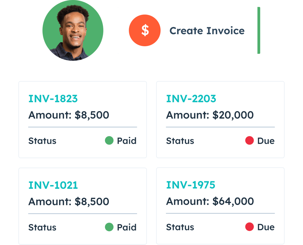 Invoices hero