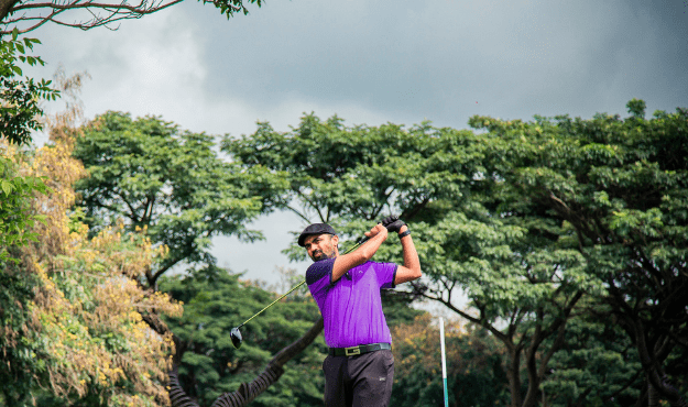 Golfer at Prestige Masters Series 2022